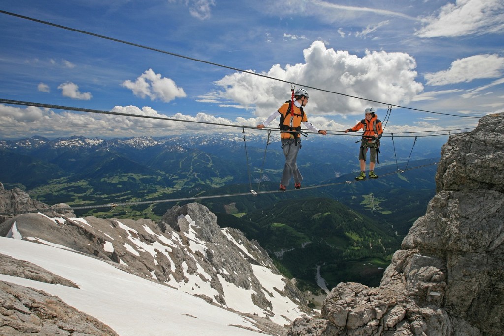 Steiermark Klettersteig Dachstein (c) www.photo-austria.at Herbert Raffalt